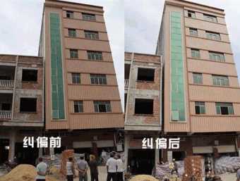 连云港灌云县倾斜纠正
